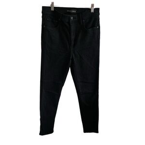 Aritzia Denim Forum Black Jeans - The Lola High Rise Skinny